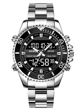 Skmei 1850sibk silver-black