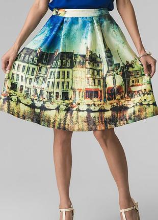Юбка миди miss love город