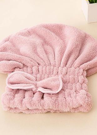 Тюрбан для сушки волос one size пудра