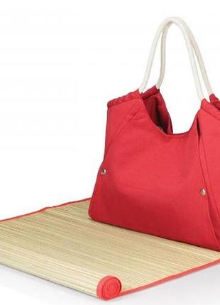 Пляжная сумка для пикника с бамбуковой подстилкой, оригинал америка,