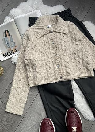 Кардиган укорочений