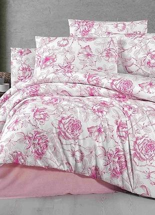 Постельное белье евро макси ранфорс (турция) тм tag r-t9244