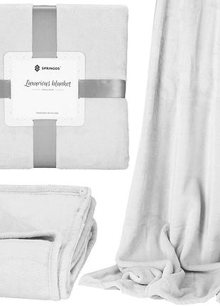 Плед-покрывало springos luxurious blanket 200 x 220 см ha7205