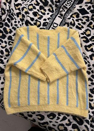 Новый свитер размер m l oversize
