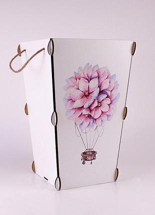 Конус высокий со шнурком "воздушный шар"