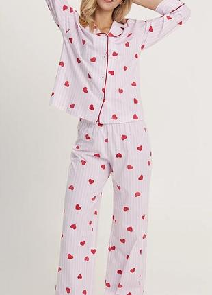 Піжама жіноча в сердечка