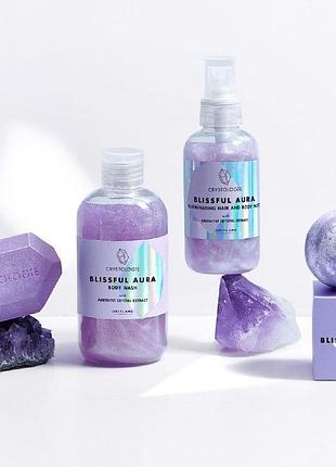 Серія "crystologie" - сяючий відхід з аметистом за тілом та волоссям