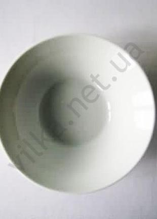 Салатник белый керамический "надежда" d 12 cm, h 4 cm. (180 мл.)(12 штук в упаковке) forkopt