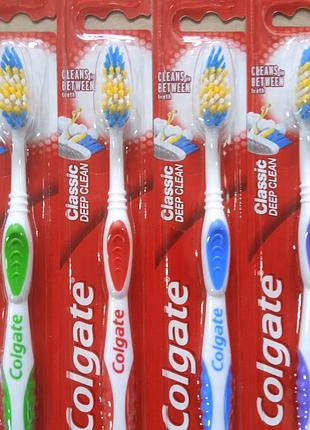 Colgate classic колгейт класік 1шт. жорстка зубна щітка