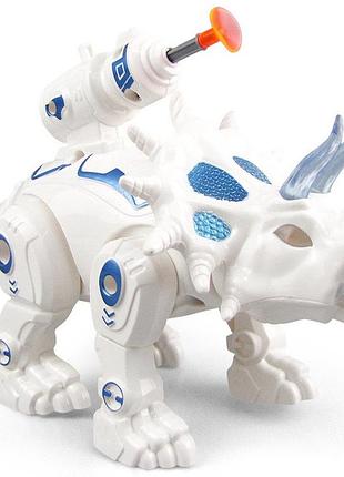 Робот динозавр трицератопс