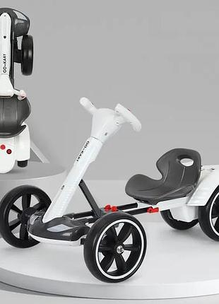 Машина детская электро hl-b6 с аккум.6v, 4.5a, 6км.ч, до 50кг, 3-8 лет белая