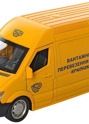 Игрушечный микроавтобус грузоперевозки