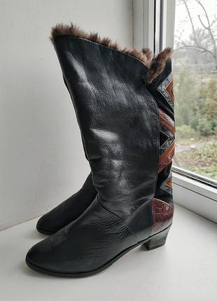 Женская обувь казаки размер 40