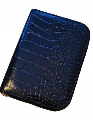 Дорожный органайзер для бижутерии, черный, компактный с молнией