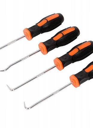 Набор острых гротов, шпикулак и крючков монтажных werckmann, 4 части