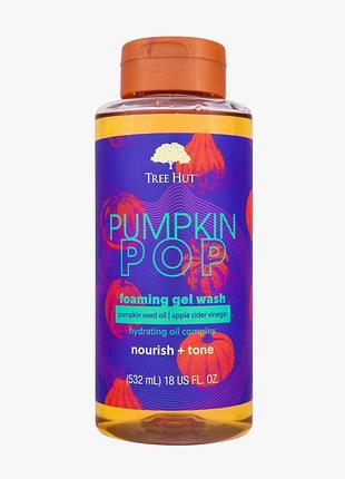 Гель для душу tree hut pumpkin pop foaming gel wash 532g