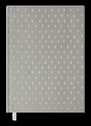 Щоденник недатований а5 buromax moderna 288 сторінок сірий