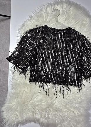 Топ жіночий з паєтками amisu