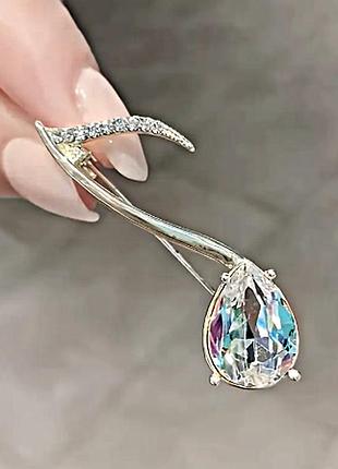 Брошка - шпилька нота