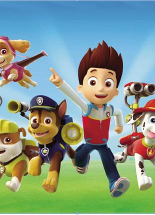 3d постер щенячий патруль 30×40 см — об’ємне зображення, ефект глибини