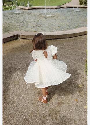 Сукня ally antique konges slojd дитяча нова біла на 5/6 років