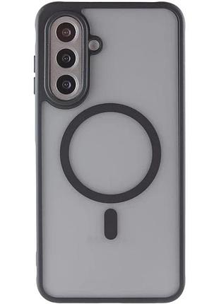 Чохол tpu bloom with magsafe для samsung galaxy a17 4g/5g black