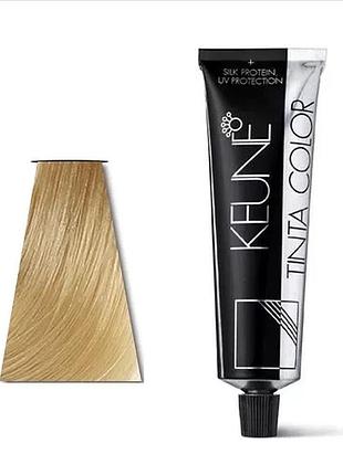 Устойчивая краска для волос keune tinta color 10.31 lightest golden ash blonde 60 мл