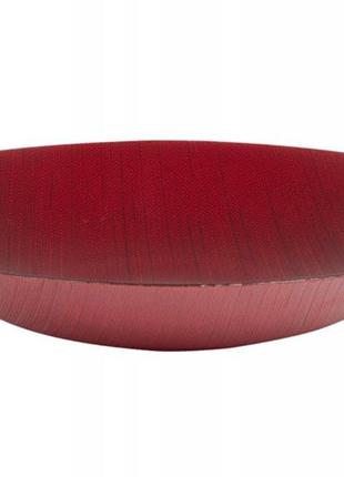 Скляний півмісек для фруктів 30 см – салатник, піднос, тарілка, миска кухонна