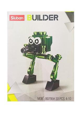Детский конструктор транспорт sluban m38-b0795, транспорт, фигурка m38-b0795h