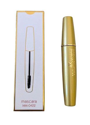 Тушь для ресниц gold mascara volum' express 4 x объемная maxmar mm-0424