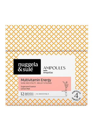 Набір вітамінних ампул для волосся nuggela & sulé hair multivitamin energy ampoule pack, 4х10 ml