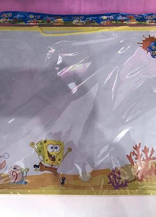 Доска магнитная, 1 сторона под сухостираемый маркёр, другая под мел. 35*50см