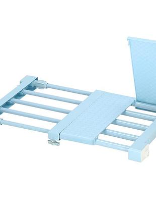 Органайзер-полка для гардероба (шкафа) springos 28.5-45 x 24 см телескопический ha3106