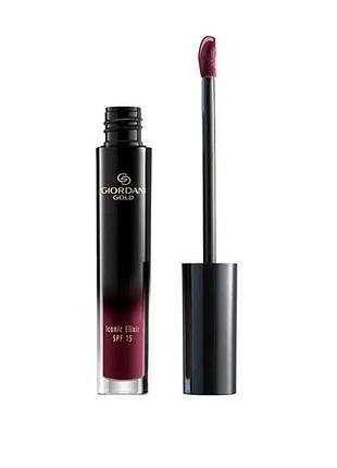 Жидкая губная помада-эликсир spf 15 giordani gold темная слива - 33807