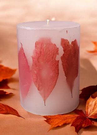 Листопадные сны - свеча с ароматом цитрус