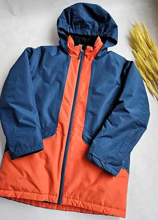 Термокуртка детская 122-128см, 6-8роков, нижняя, куртка зимняя/деми для девочки/мальчика, куртка лыжная мембранная, термокомплект детский
