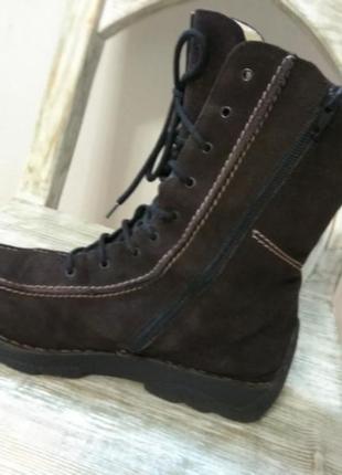 "rieder" 40р.натур.замш,натур.овчина,черевики-чоботи