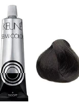 Краска тонирующая безаммиачная для волос keune semi color 3 dark brown 60 мл