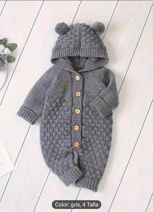 Ромпер вязаный