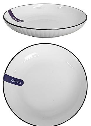 Vt-p-1203va тарілка глибока вавилон vittora, 203мм