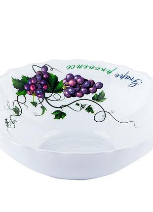 Виноградна лоза, wave, салатник, v-175g, vittora, 175 мм