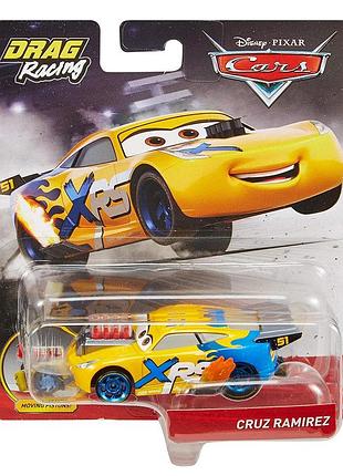 Тачки 3: круз рамирез (disney cars toys pixar cars xrs drag racing cruz ramirez)