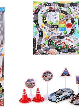 Игровой коврик с машинками