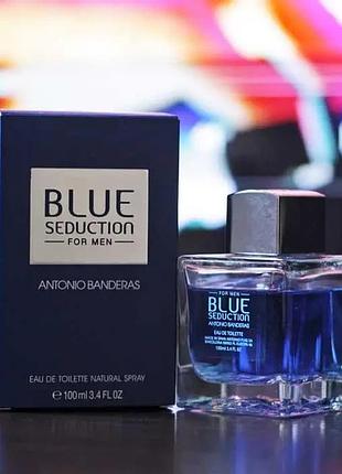 Чоловіча туалетна вода antonio banderas blue seduction for men люкс качество