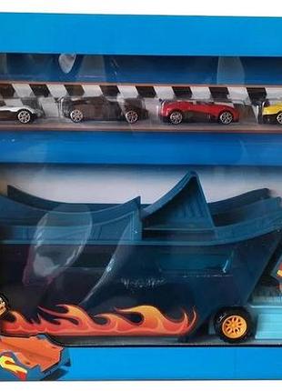 Трек хот вилс автовоз с петлей