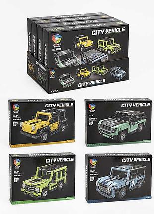 Конструктор для хлопчика "джип" 47106, 4 види