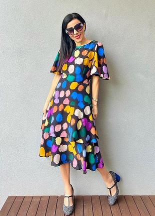 Роскошное новое шелковое платье