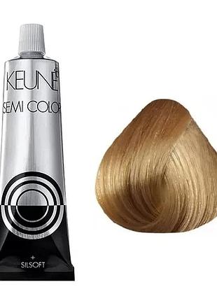 Краска тонирующая безаммиачная для волос keune semi color 8.38 light hazelnut blonde 60 мл
