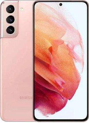 Смартфон samsung galaxy s21 (g991b) 8/128gb phantom pink, 2 sim 5g 6.2" exynos 2100 nfc gps ip68 4000 ма·ч