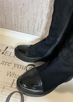 Сапоги жіночі натуральні теплі розмір 38